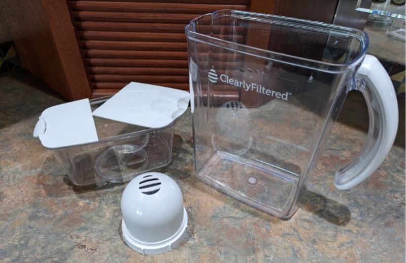 Clearly Filtered pitcher parts Clearly filtered pitcher parts