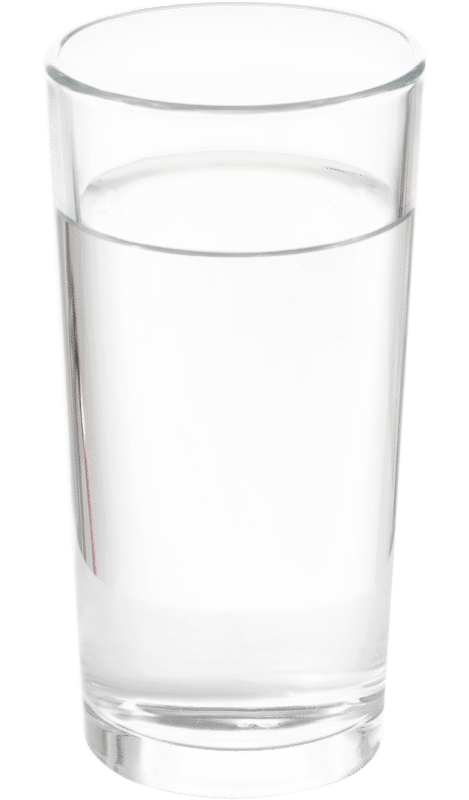 glass of water glass of water