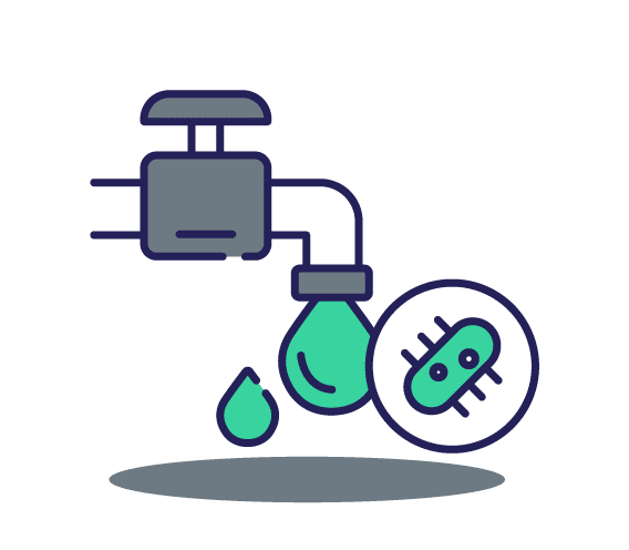 Water Contaminants Well Water Resources Icon